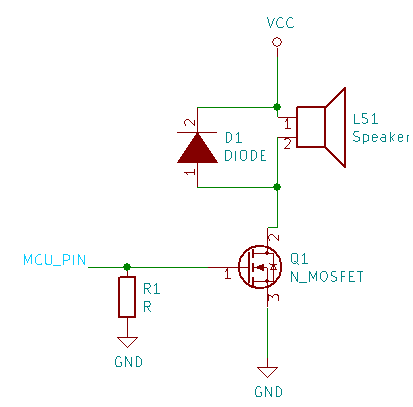 Speaker Driver Schematic
